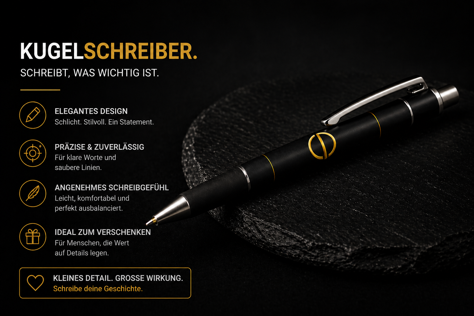 Soft-Touch-Kugelschreiber